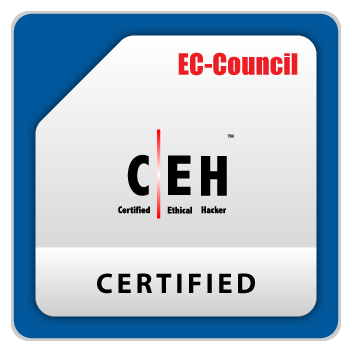 Logo der Security-Zertifizierung CEH (Certified Ethical Hacker)