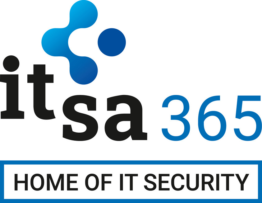 Logo von it-sa 365, das IT-Sicherheitslösungen und Dienstleistungen von SHD repräsentiert.