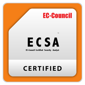 Logo der Security-Zertifizierung ECSA (EC-Council Certified Security Analyst)
