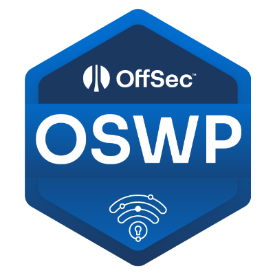 Logo der Security-Zertifizierung OSWP (Offensive Security Wireless Professional)