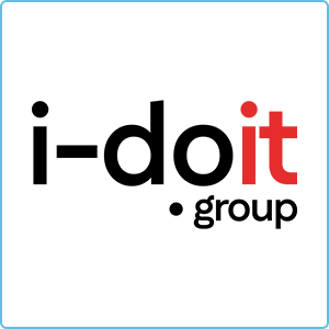 Logo der i-doit group, einem Partner von SHD für IT-Dokumentation