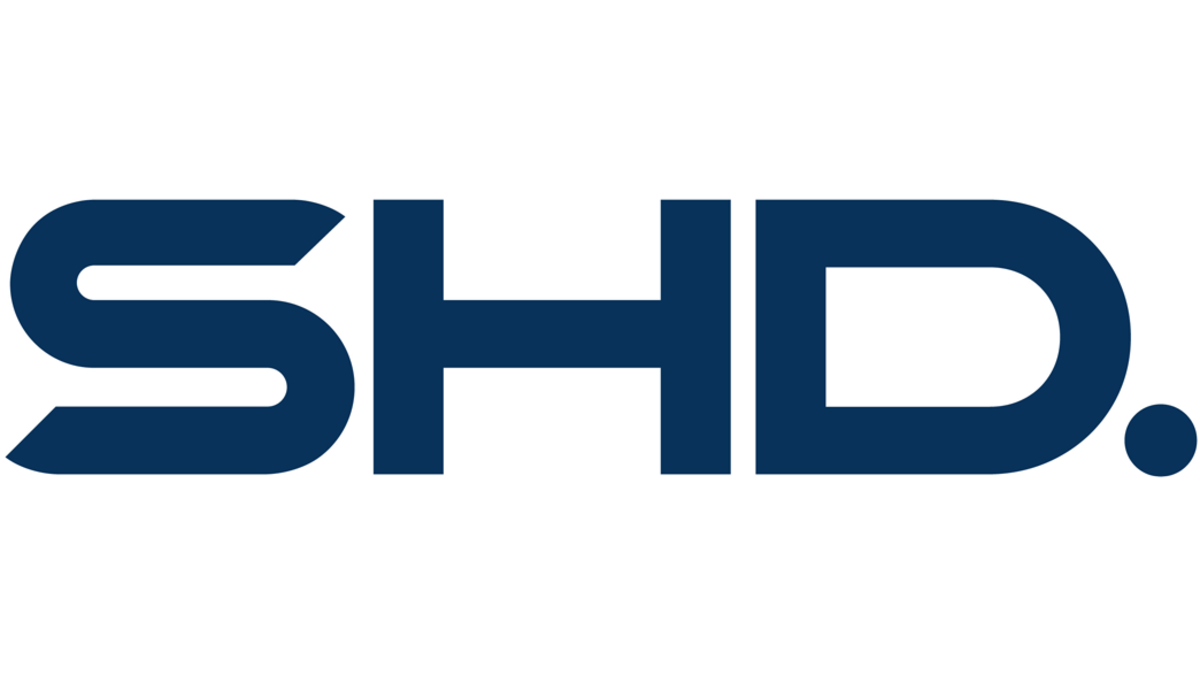 Blaues Logo von SHD