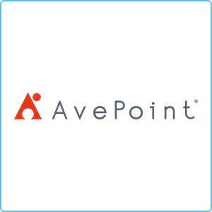 Logo von AvePoint zeigt die innovativen Lösungen für IT-Dienstleistungen in Partnerschaft mit SHD.