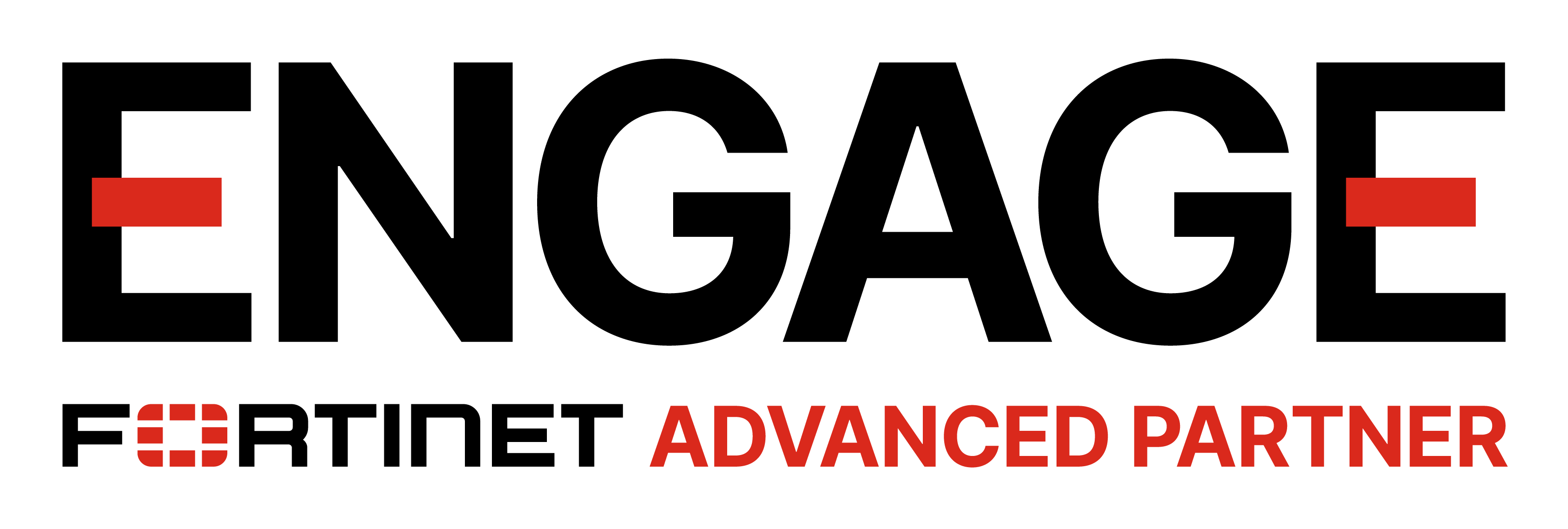Fortinet-Logo, das SHD als Advanced Partner im Rahmen des Engange-Partnerprogramms auszeichnet.