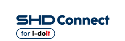 Logo der Lösung für IT-Schnittstellen SHD Connect für i-doit.