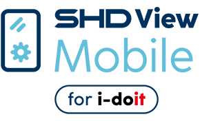 Logo der App SHD View | Mobile for i-doit zur IT-Dokumentation