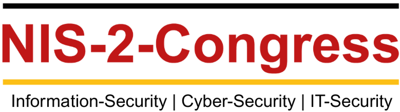 Logo vom NIS-2-Congress in Frankfurt mit dem Zusatz: Information-Security, Cyber-Security und IT-Security.
