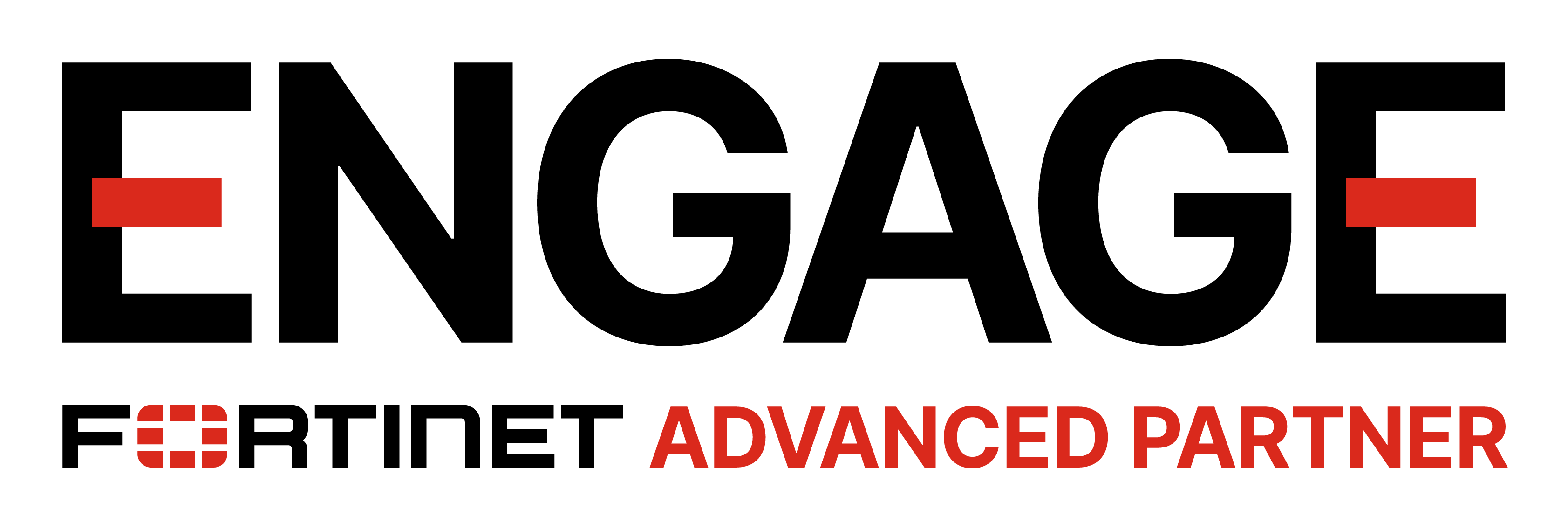 Fortinet-Logo, das SHD als Advanced Partner im Rahmen des Engange-Partnerprogramms auszeichnet.