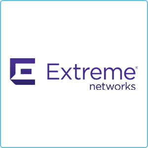 Logo von Extreme Networks repräsentiert IT-Lösungen für Netzwerkinfrastruktur, unterstützt durch SHD.