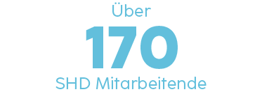 Über 170 SHD Mitarbeitende
