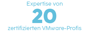 SHD hat die Expertise von 20 zertifizierten VMware-Profis
