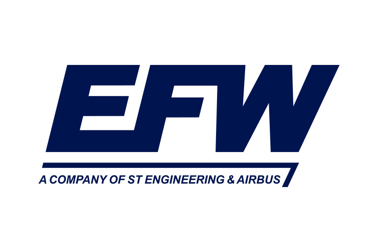Logo der Elbe Flugzeugwerke GmbH bzw. EFW, einem IT-Kunden von SHD
