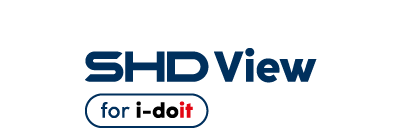 Logo der Lösung für IT-Dokumentation SHD View für i-doit.