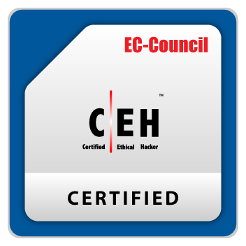 Logo der Security-Zertifizierung CEH (Certified Ethical Hacker)