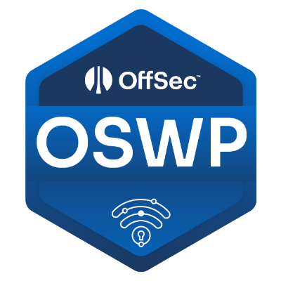 Logo der Security-Zertifizierung OSWP (Offensive Security Wireless Professional)